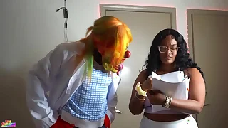 Sex-mad doctor fucks his nurse plus patient